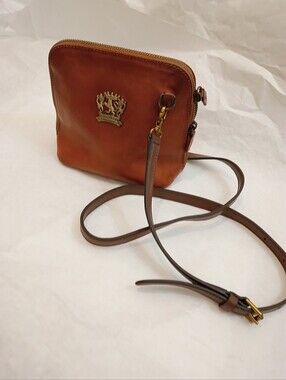 Pratesi Firenze Volterra Italian Leather Small Crossbody Handbag